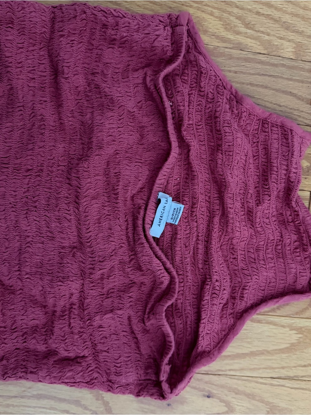 aerie Raspberry Textured Cami Tank - Picture 2 of 2